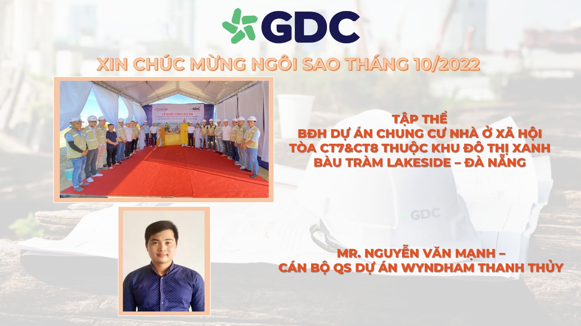 Ngôi sao tháng 10/2022 vinh danh tập thể và cá nhân có thành tích xuất sắc