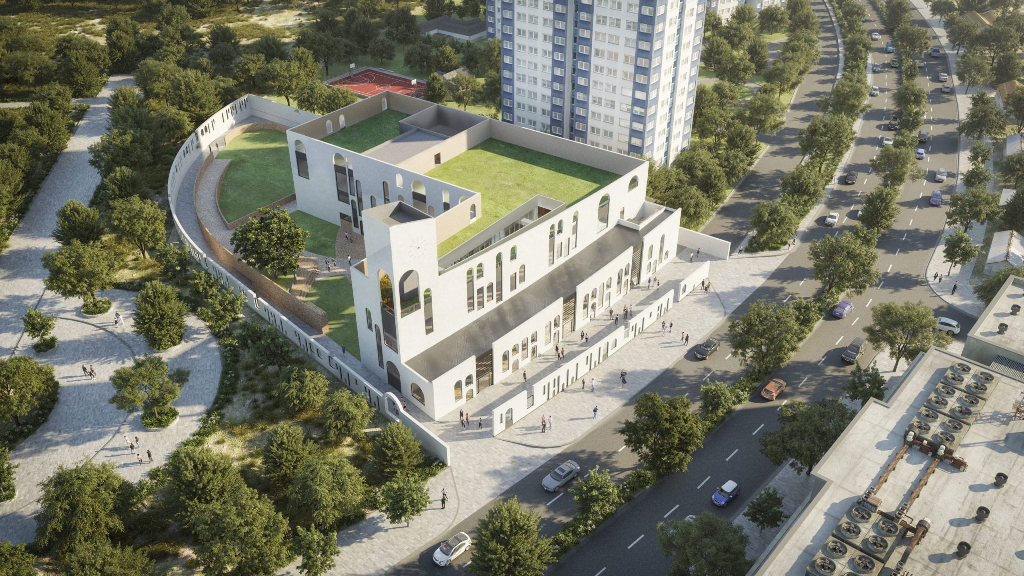 Khởi công trường mầm non - Khu đô thị Nam Thăng long giai đoạn II