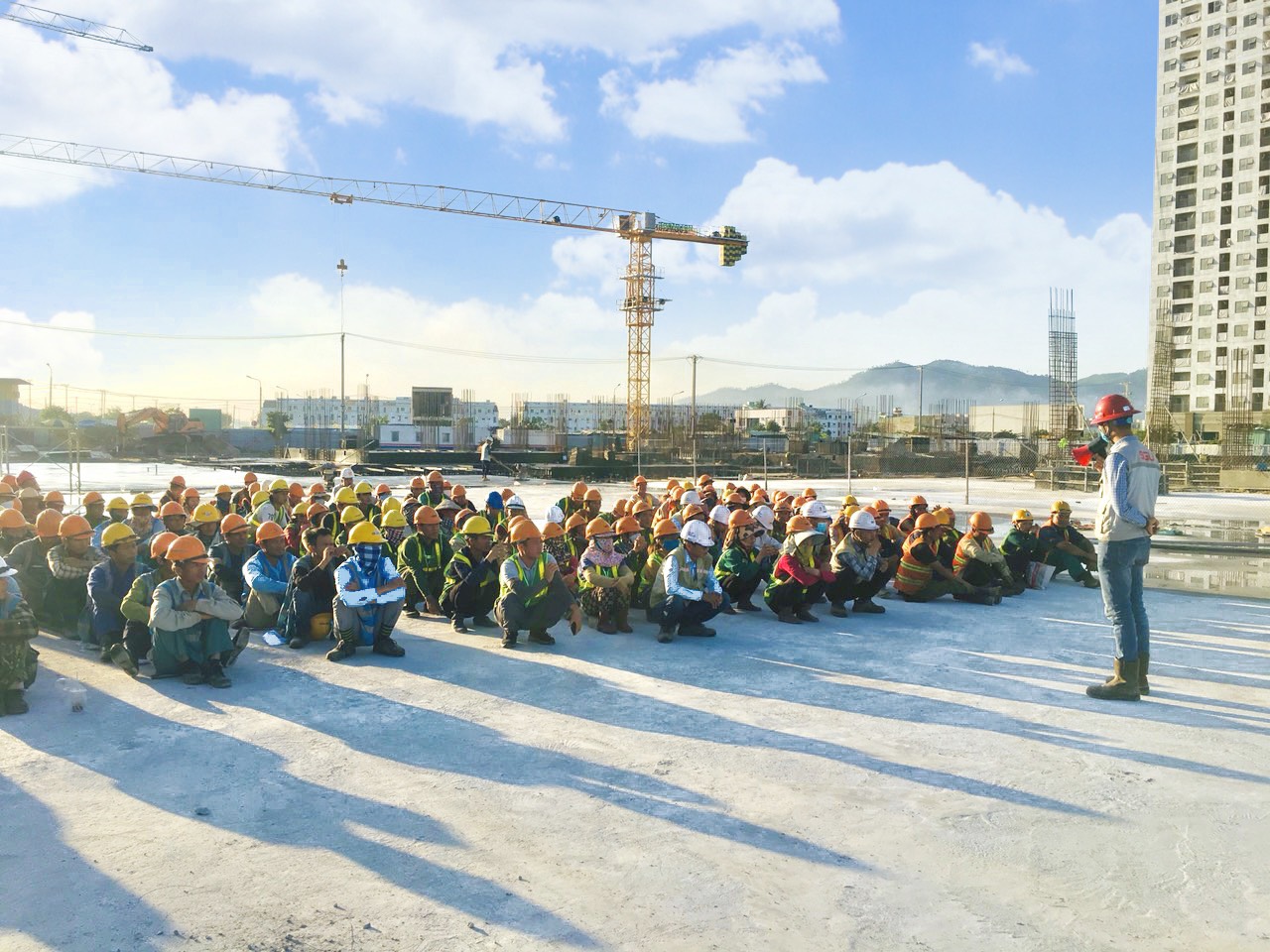 Huấn luyện lao động an toàn cho cán bộ tại dự án Bầu Tràm Lakside - Đà Nẵng