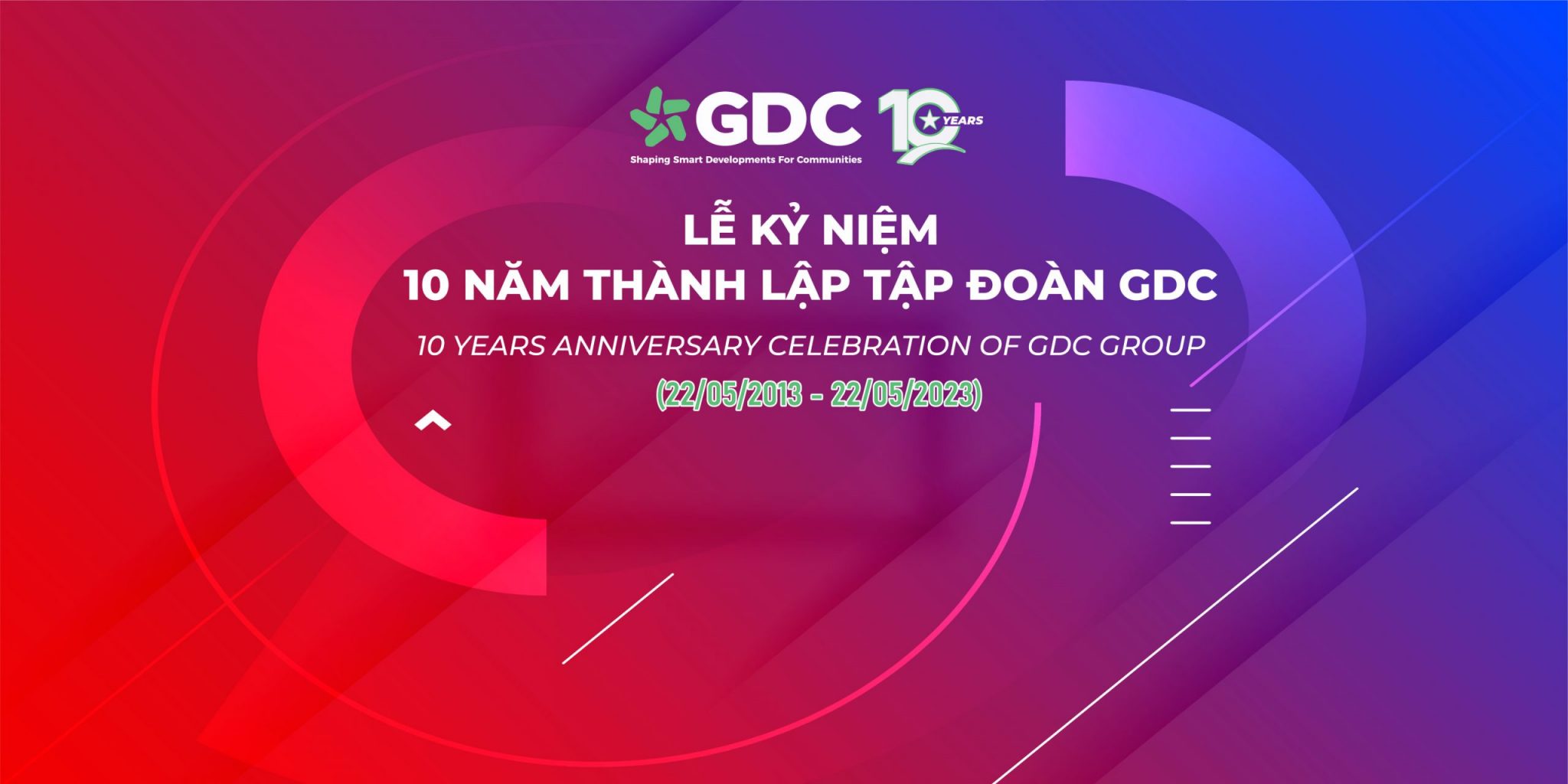 Mừng sinh nhật công ty cổ phần GDC Invest tròn 10 năm tuổi