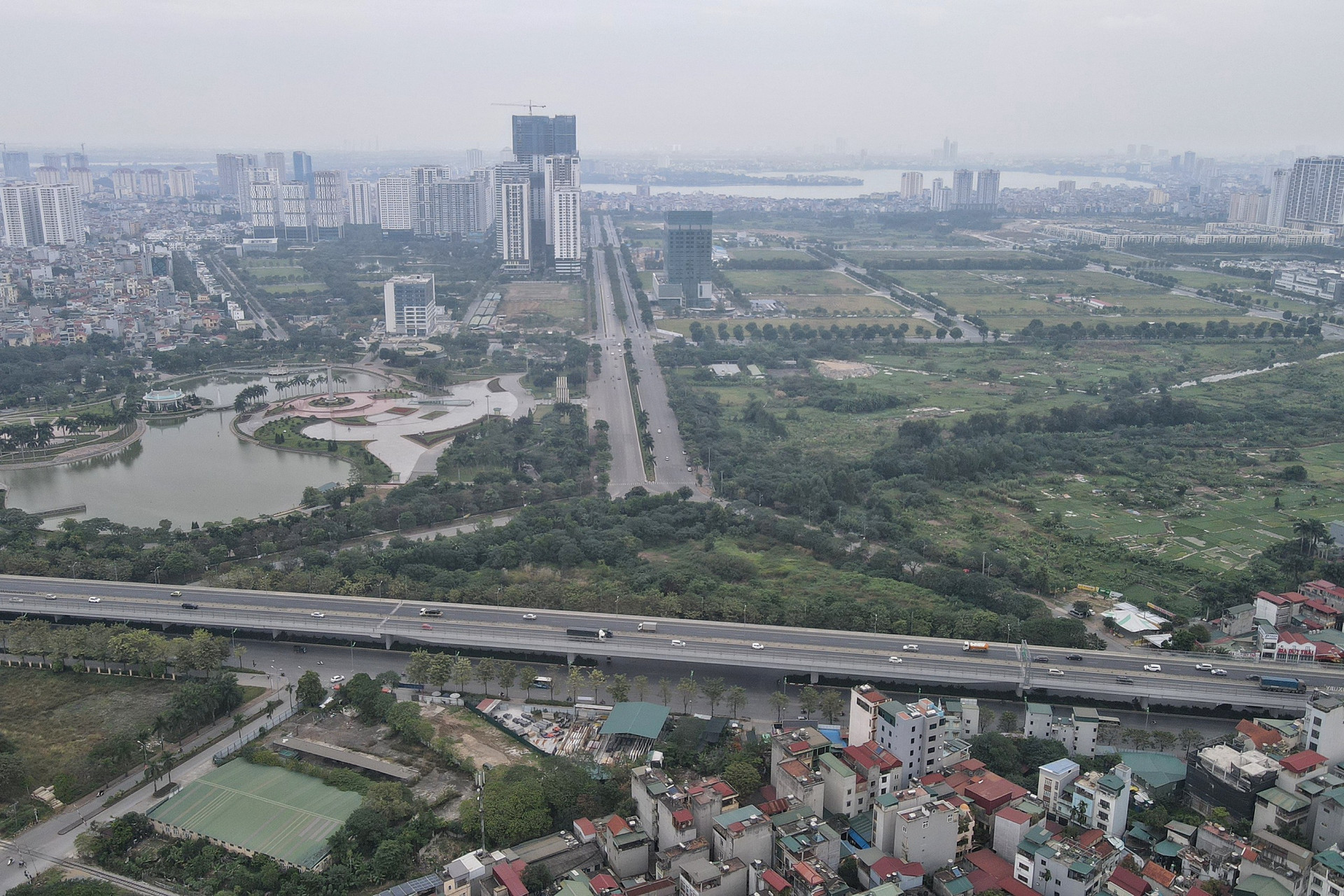 Những dự án ‘đón’ qui hoạch đường hướng tâm Tây Thăng Long từ Vành đai 4 đến Hồ Tây